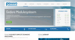 Desktop Screenshot of pehavo.nl