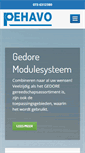 Mobile Screenshot of pehavo.nl